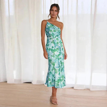 Eliza | Elegantes Ein-Schulter Kleid