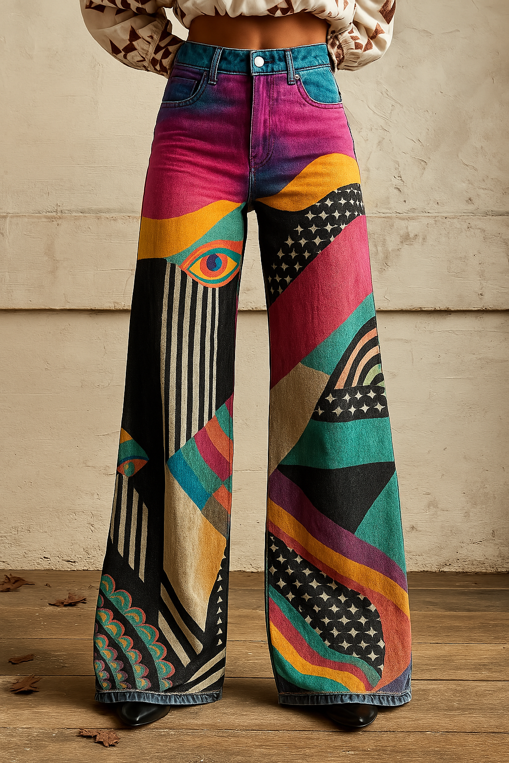 Behn Berlin | Elegante Boho Vintage Hose