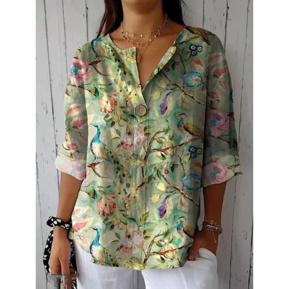 Arlene | Elegante Bluse mit floralem Muster