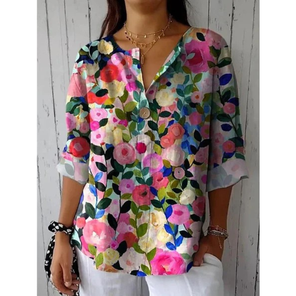 Arlene | Elegante Bluse mit floralem Muster