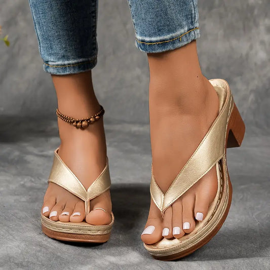 Saskia | Eleganter Absatzslipper