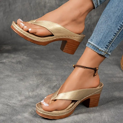Saskia | Eleganter Absatzslipper