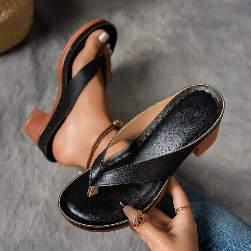 Saskia | Eleganter Absatzslipper