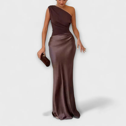 Lena | Elegantes Faltenkleid