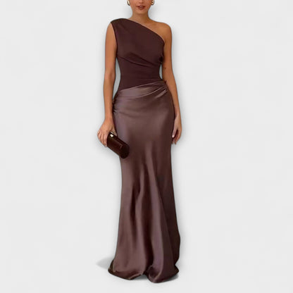 Lena | Elegantes Faltenkleid