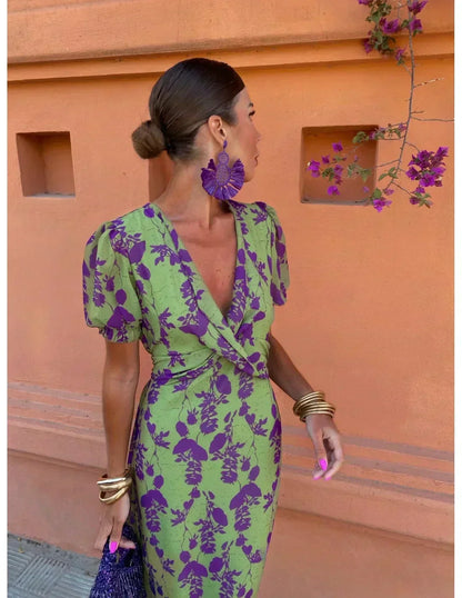 Hariette | Elegantes Blumenkleid