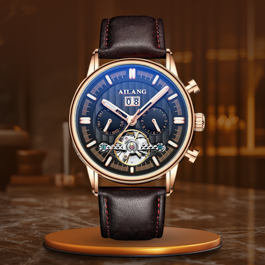 Modische wasserdichte Tourbillon-Uhr
