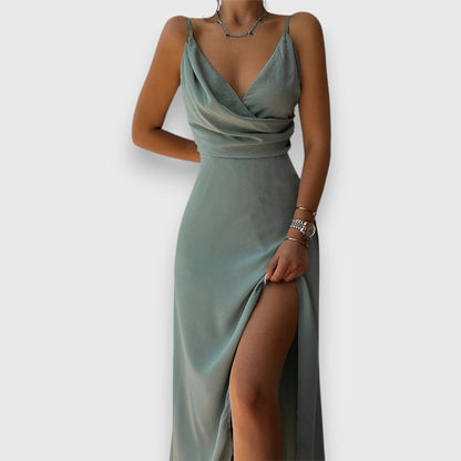Lynn™ | Elegantes Kleid mit Schlitz