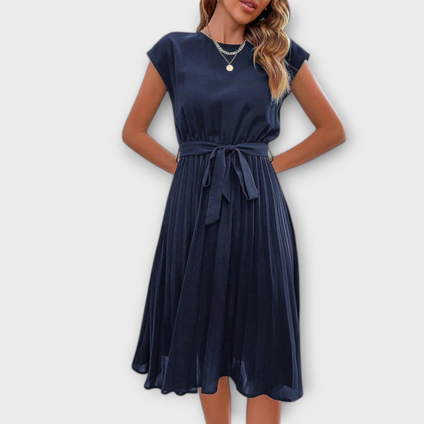 Claire | Elegantes Plisseekleid