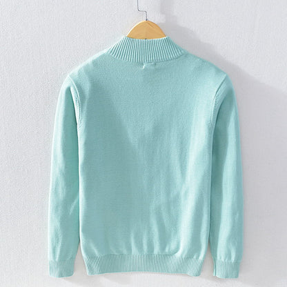 Tom™ | Pullover mit Halbem Reißverschluss