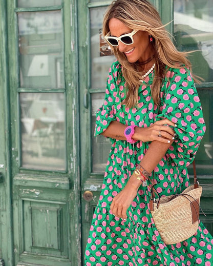 Avril | Maxi Boho Kleid
