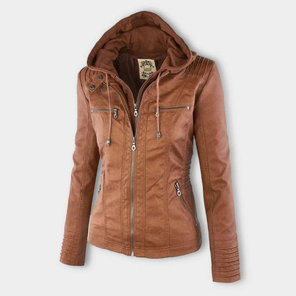 Kayla I Lederjacke