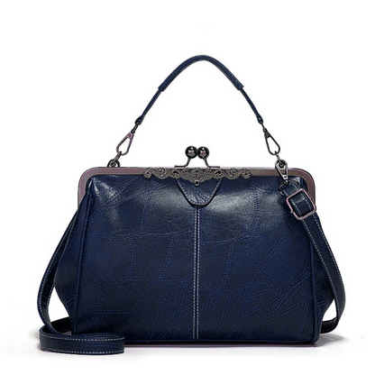 Mila | Vintage-Handtasche mit Klappenverschluss