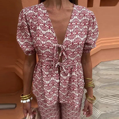 Élodie | Elegantes Sommerkleid im 2-teiligen Ensemble