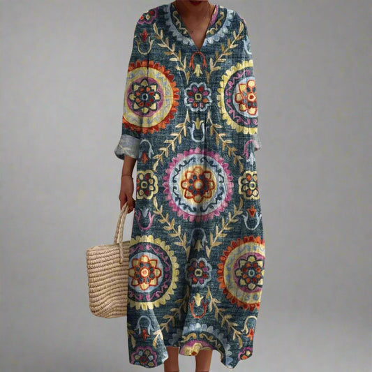 Maxine | Elegantes Geometrisches Kleid