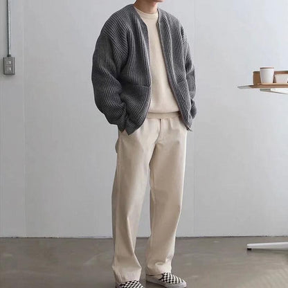 Bram™ | Cardigan Zeitloses Geflecht-Design