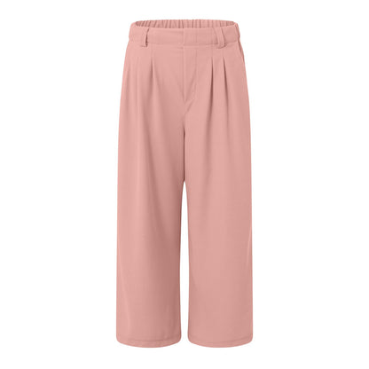 Elara | Elegante Hochbundhose mit weitem Bein