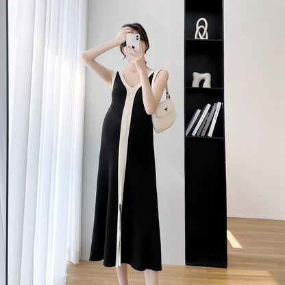 Jennifer | Elegantes Umstandsmidi-Kleid für stilvolle Mütter