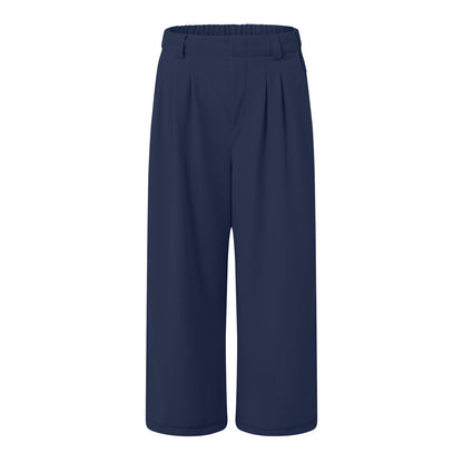 Elara | Elegante Hochbundhose mit weitem Bein