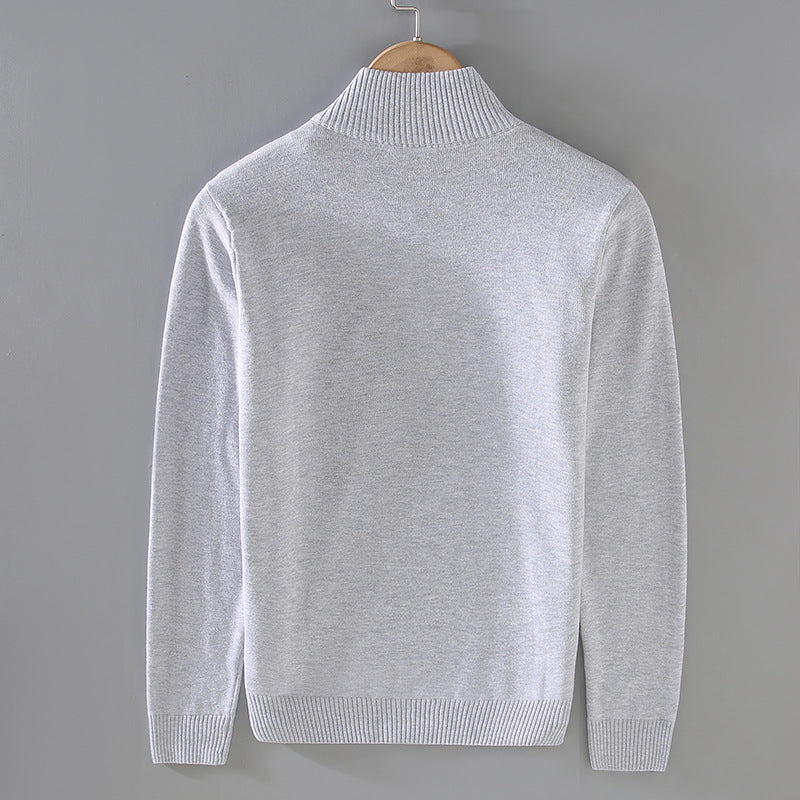 Tom™ | Pullover mit Halbem Reißverschluss