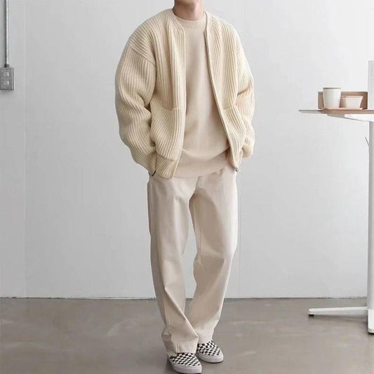 Bram™ | Cardigan Zeitloses Geflecht-Design