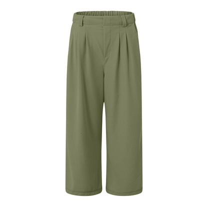 Elara | Elegante Hochbundhose mit weitem Bein