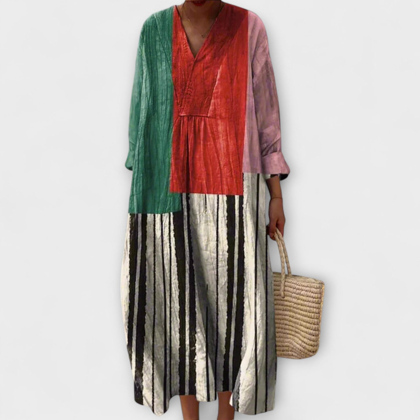 Jennifer | Stilvolles Geometrisches Kleid