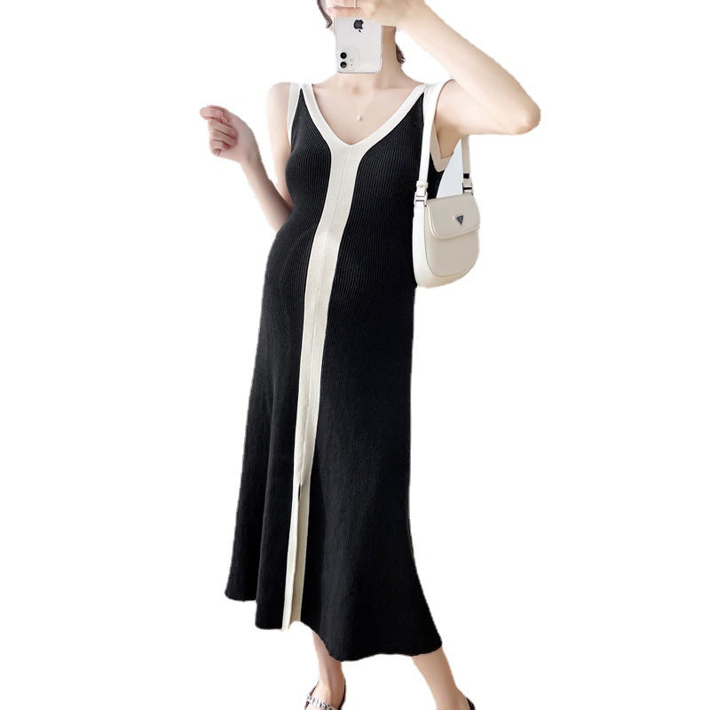Jennifer | Elegantes Umstandsmidi-Kleid für stilvolle Mütter