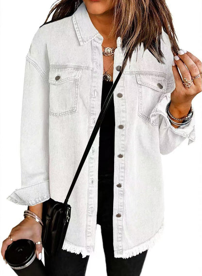 ELSKE I VINTAGE JEANSJACKE