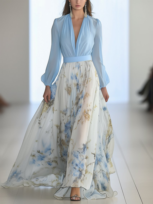 Elena | Elegantes Blumenkleid