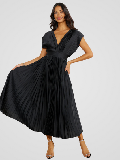 Amaya | Elegantes Midikleid mit romantischem Flair