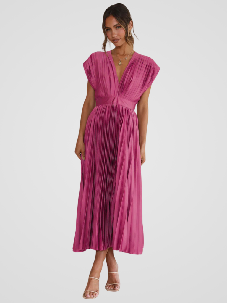 Amaya | Elegantes Midikleid mit romantischem Flair