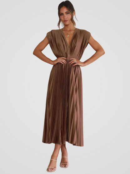 Amaya | Elegantes Midikleid mit romantischem Flair