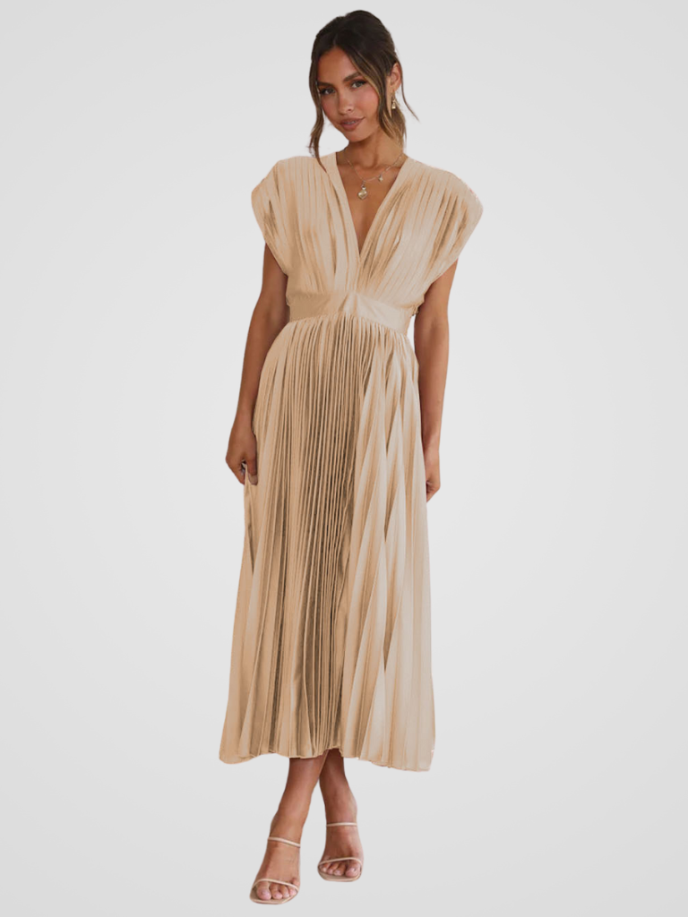 Amaya | Elegantes Midikleid mit romantischem Flair