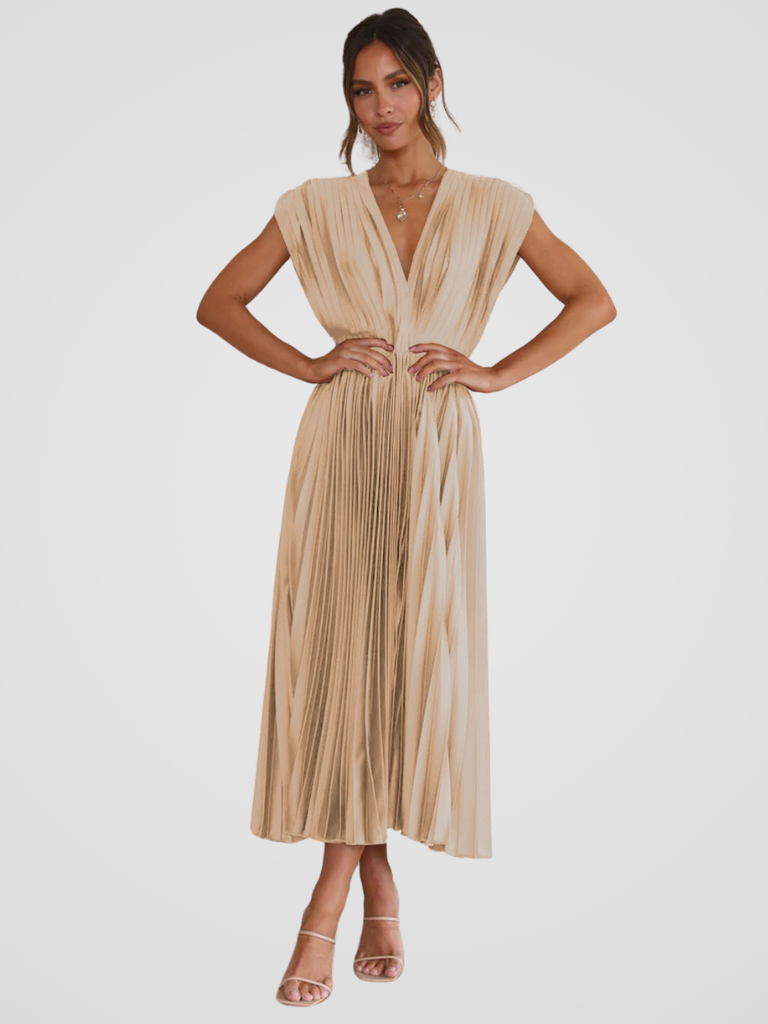 Amaya | Elegantes Midikleid mit romantischem Flair