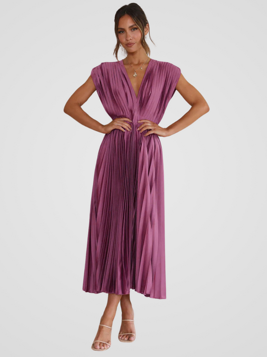 Amaya | Elegantes Midikleid mit romantischem Flair