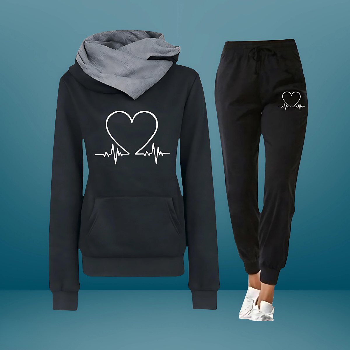LiebesFit™ - Pullover + GRATIS Trainingshose