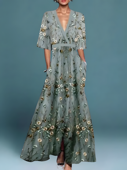Elise | Elegantes Blumenkleid
