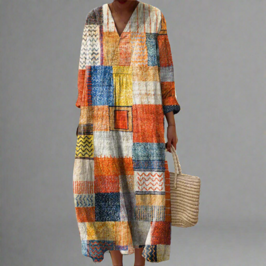 Hannah™ | Boho Maxikleid