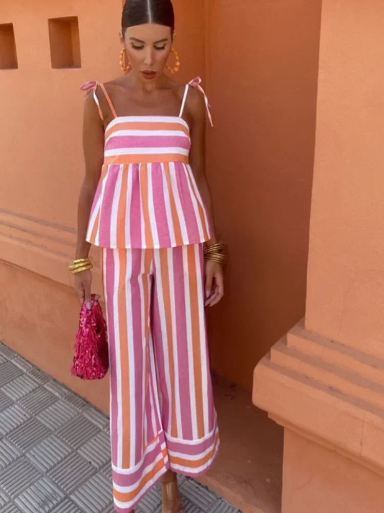 Hanne | Elegantes Ensemble aus 2 Teilen für den Sommer