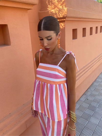 Hanne | Elegantes Ensemble aus 2 Teilen für den Sommer