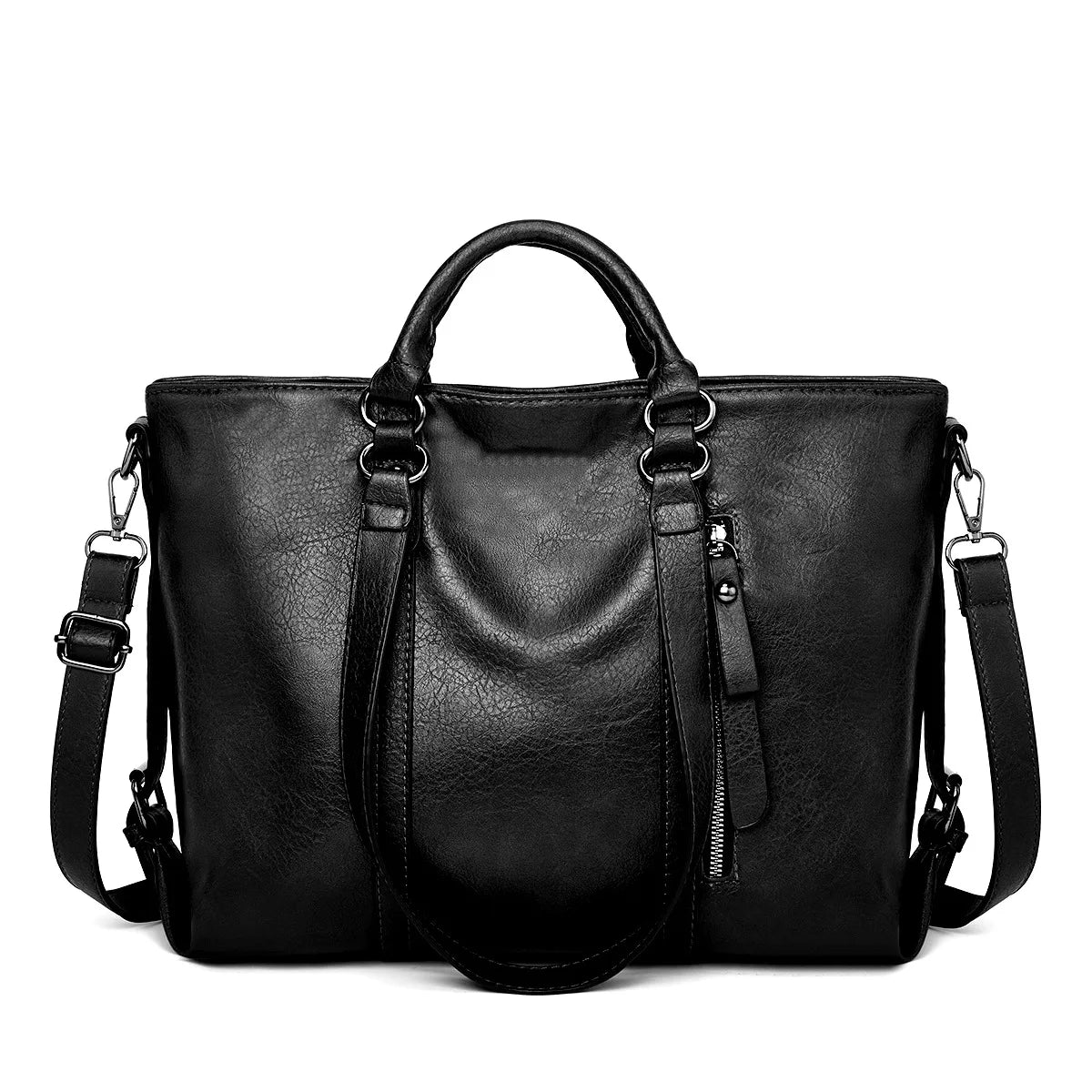 Signe™ | Große Kapazität Leder Schultertasche