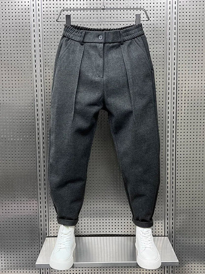 Wade | Elegante Melange-Hosen