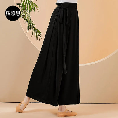 Meilin | Elegante Chiffon Tanzculotte Hosenrock