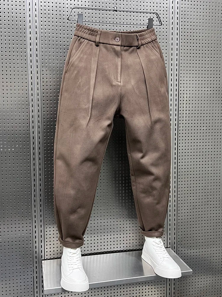 Wade | Elegante Melange-Hosen