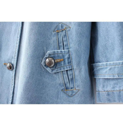 MICHAELA I RETRO DENIM MANTEL