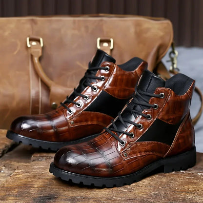 Scott | Klassische Croco-Stiefel