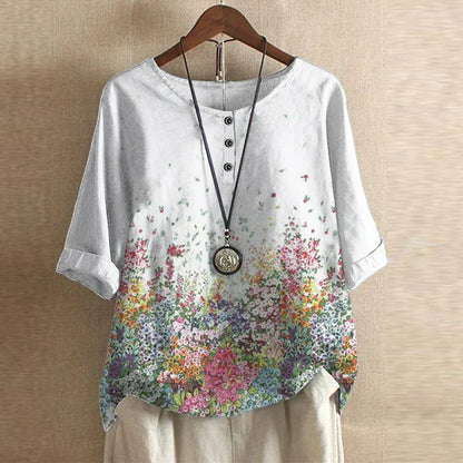 Anya | Vintage-inspirierte Bluse