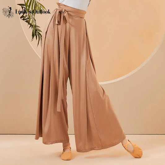 Meilin | Elegante Chiffon Tanzculotte Hosenrock