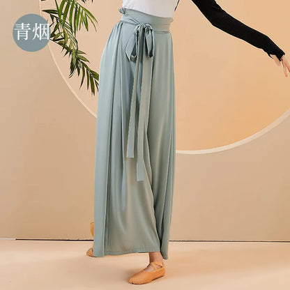 Meilin | Elegante Chiffon Tanzculotte Hosenrock